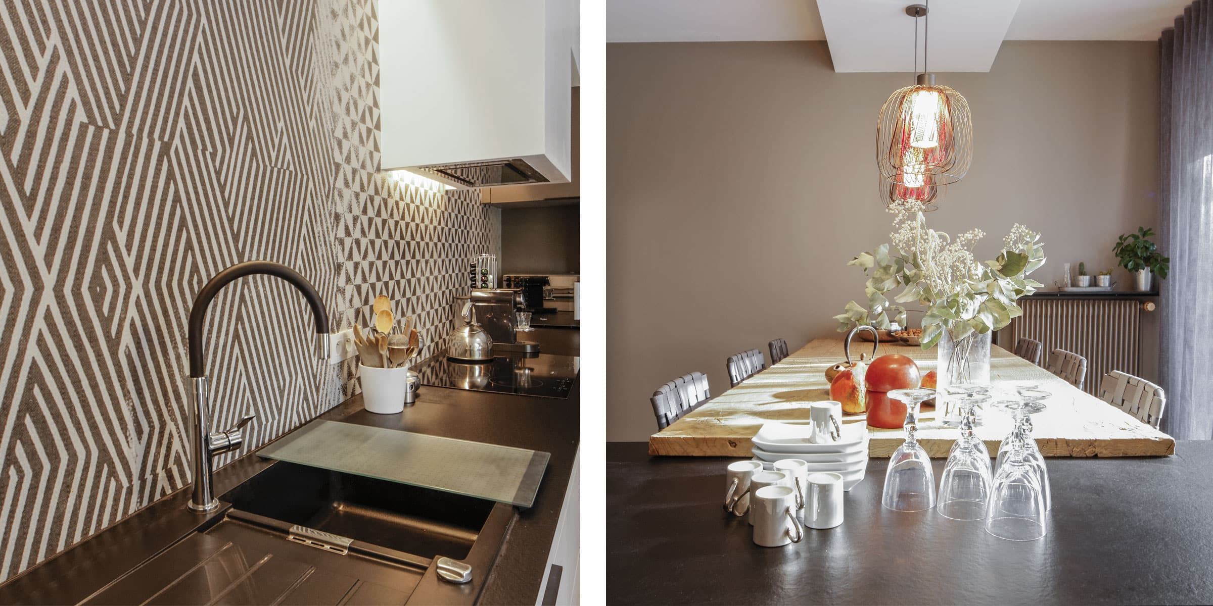 Presentation slide cuisine papier peint wallandeco decoration ...