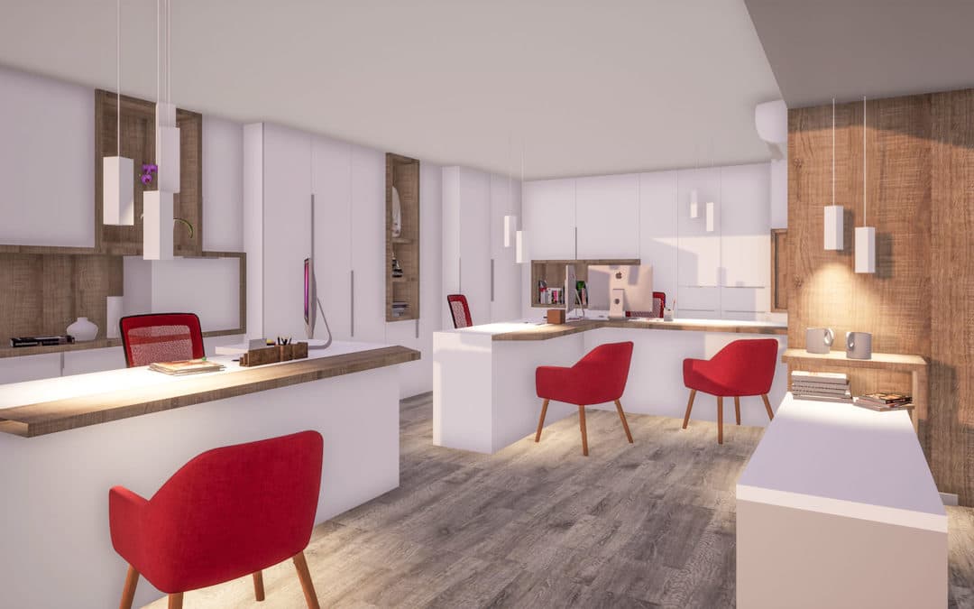réaménagements de bureaux